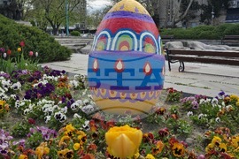 Видин - великденска украса