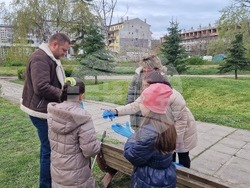 Разград - екоакция - бонбони за смет