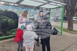 Разград - екоакция - бонбони за смет