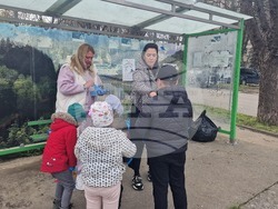 Разград - екоакция - бонбони за смет