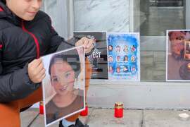 Хасково - протест срещу войната по пътищата