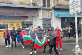 Бургас - Летище Бургас - протест