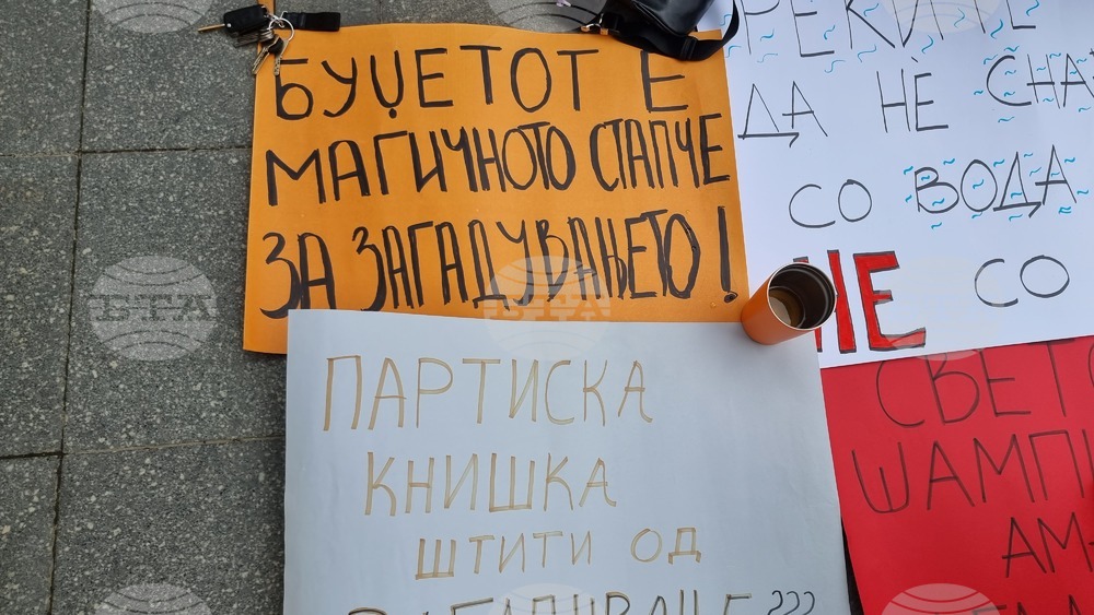 Република Северна Македония - протест