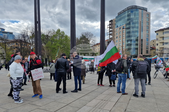 Шествие под надслов „България в коалицията на мира“ се провежда в столицата