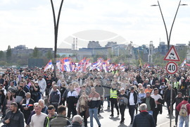 Сърбия - президент - митинг