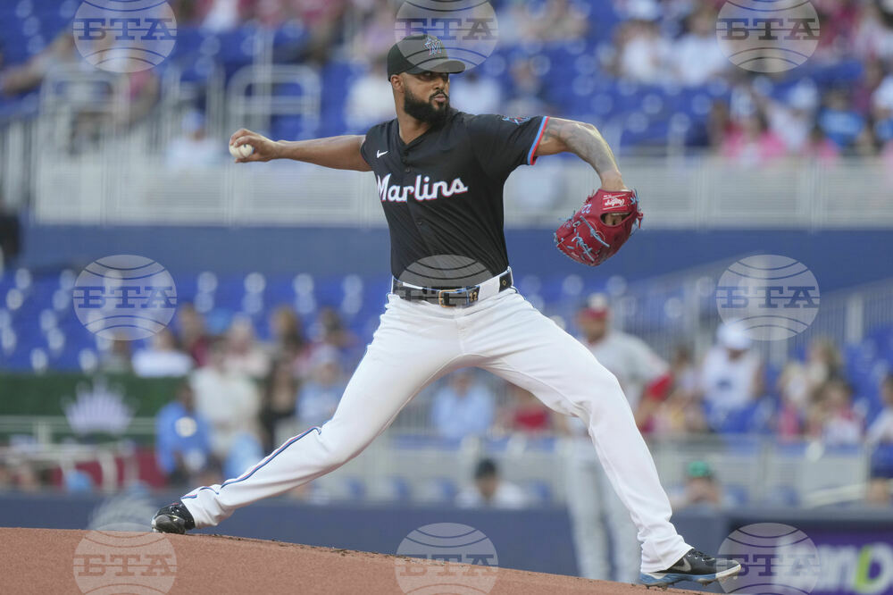 Nationals Marlins Baseball