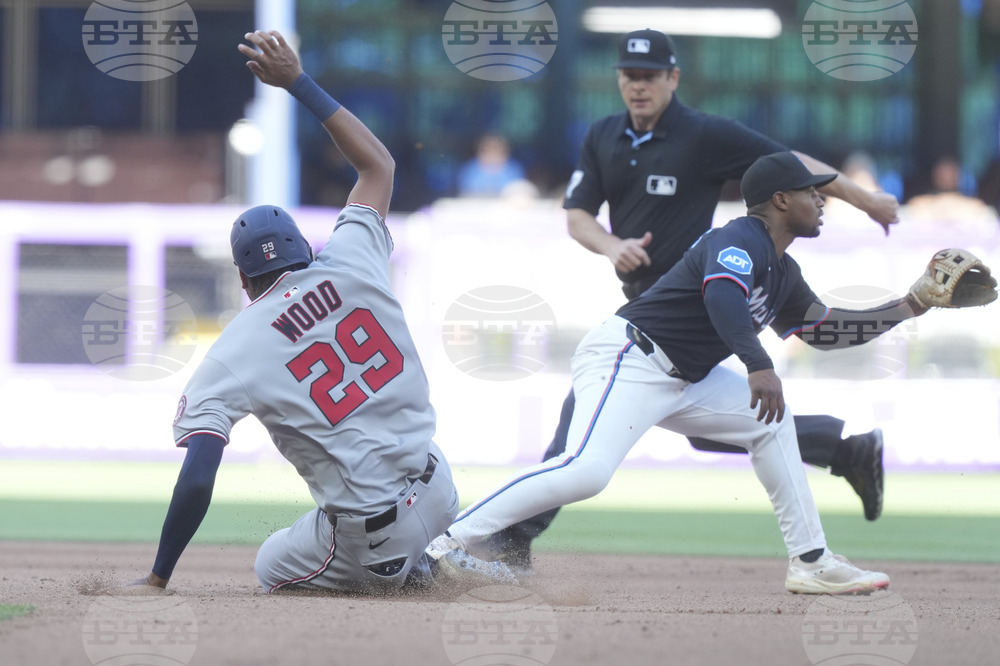 Nationals Marlins Baseball
