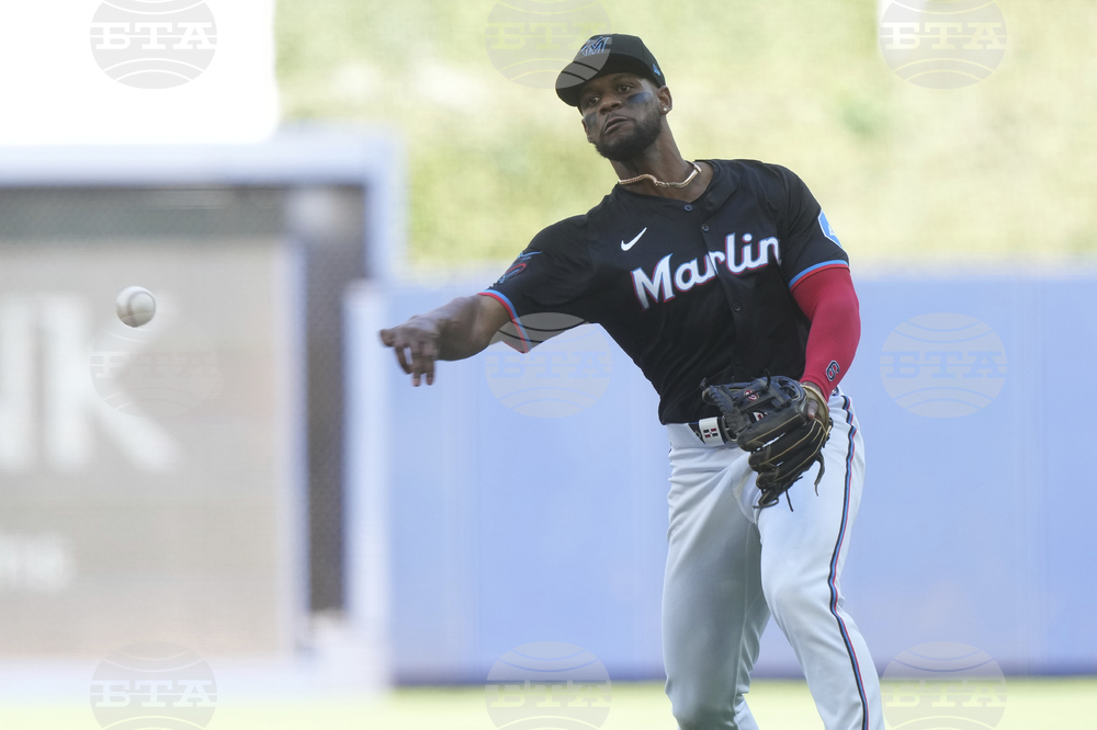 Nationals Marlins Baseball