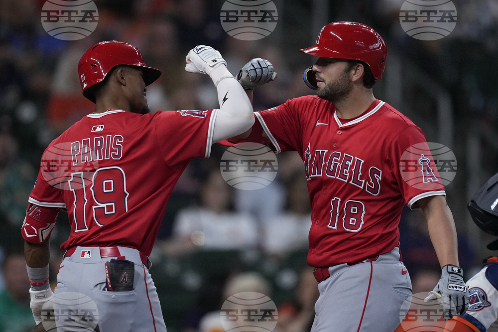 Angels Astros Baseball