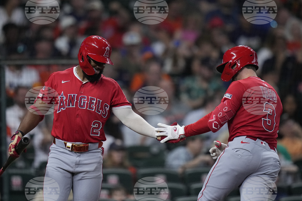 Angels Astros Baseball