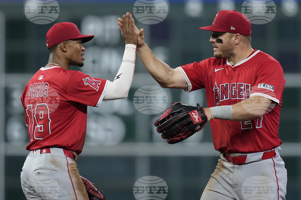 Angels Astros Baseball