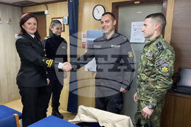 Турция - Истанбул - Български военен научноизследователски кораб „Св. св. Кирил и Методий“