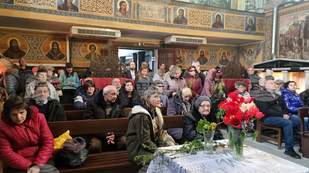 Търговище - Цветница - празнична служба