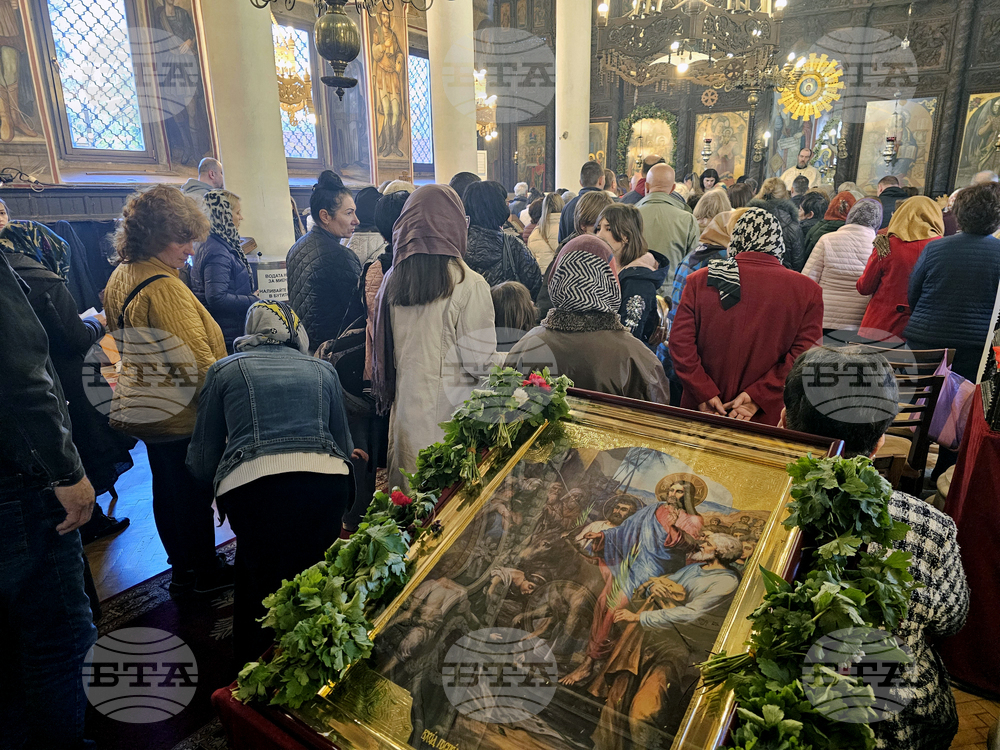 Да споделим осветените клонки, за да има от нашата радост за всички, каза отец Златко в Хасково