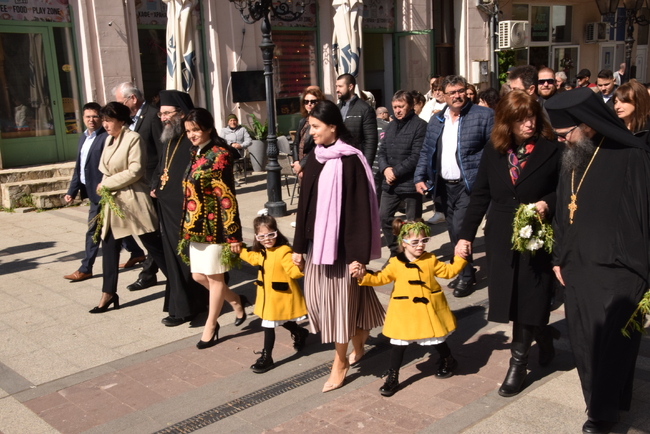 Областният управител на Видин се включи в тържественото отбелязване на Цветница 