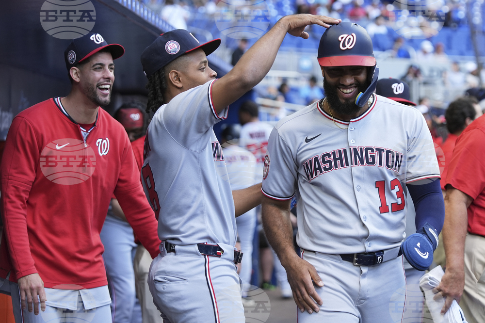 Nationals Marlins Baseball