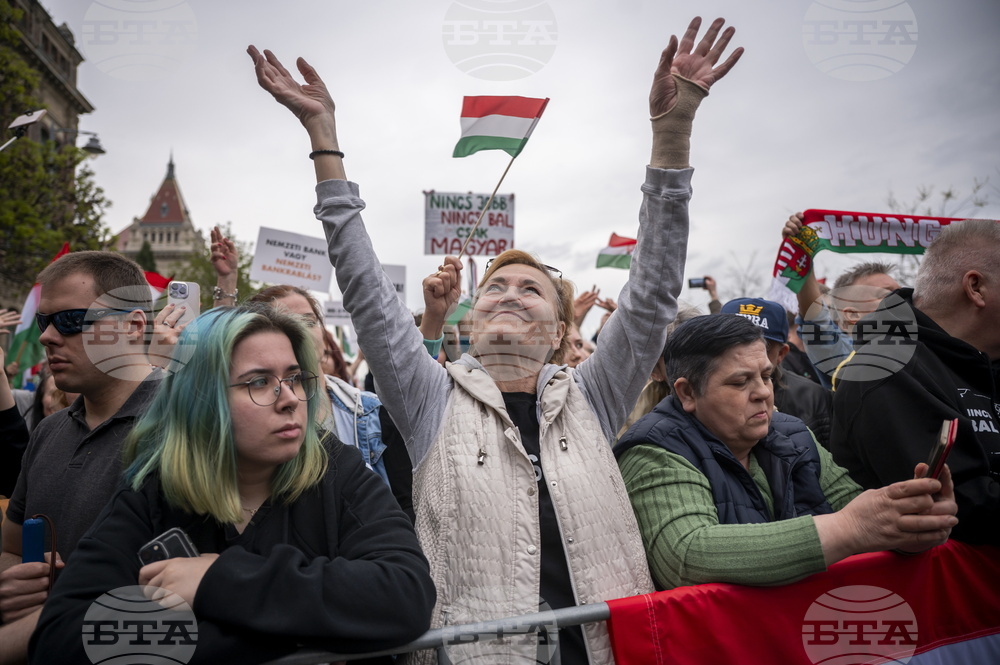 Hungary Opposition Rally