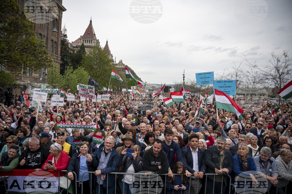 Hungary Opposition Rally