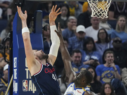 Clippers Warriors Basketball