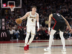 Lakers Trail Blazers Basketball