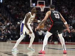 Lakers Trail Blazers Basketball