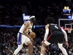 Lakers Trail Blazers Basketball
