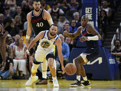 Clippers Warriors Basketball