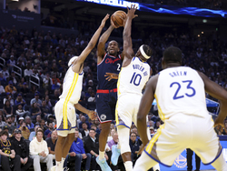 Clippers Warriors Basketball