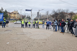 Протест - КНСБ - КТ „Подкрепа“ - транспортни работници