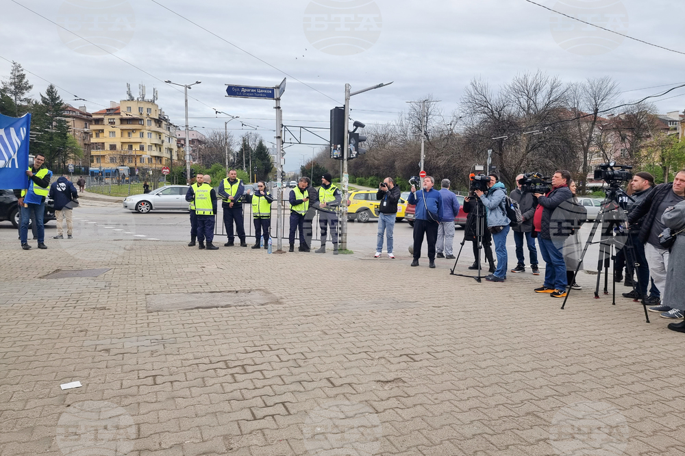 Протест - КНСБ - КТ „Подкрепа“ - транспортни работници