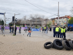 Протест - КНСБ - КТ „Подкрепа“ - транспортни работници
