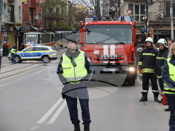 Градски транспорт - булевард „Драган Цанков" - служители - протест