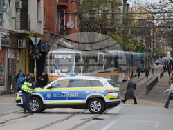 Градски транспорт - булевард „Драган Цанков" - служители - протест