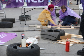 Градски транспорт - булевард „Драган Цанков" - служители - протест