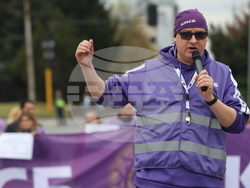 Градски транспорт - булевард „Драган Цанков" - служители - протест