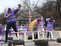 Градски транспорт - булевард „Драган Цанков" - служители - протест