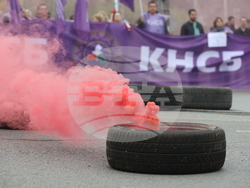 Градски транспорт - булевард „Драган Цанков" - служители - протест