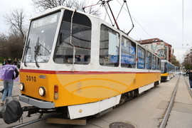 Градски транспорт - булевард „Драган Цанков" - служители - протест