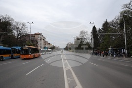 Градски транспорт - Орлов мост - служители - протест