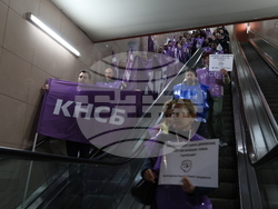 Градски транспорт - булевард „Драган Цанков" - служители - протест