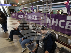 Градски транспорт - булевард „Драган Цанков" - служители - протест