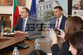 Варна - Икономически университет - Борислав Гуцанов - посещение