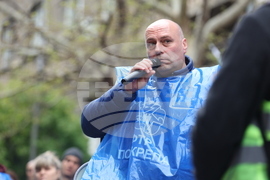 Министерство на финансите - протест на транспортни работници