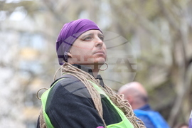 Министерство на финансите - протест на транспортни работници