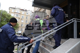 Министерство на финансите - протест на транспортни работници