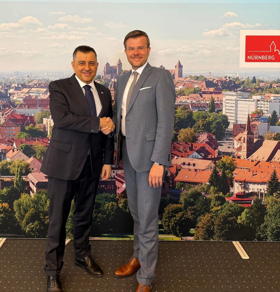 Генералният консул на България в Мюнхен Стефан Йонков се срещна с кмета на град Нюрнберг Маркус Кьониг