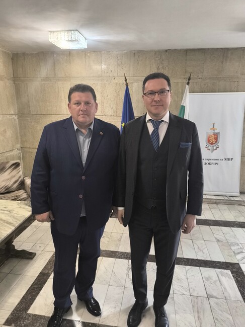 Областна администрация Добрич: Ж. Желязков присъства на годишния анализ отчет на ОД МВР