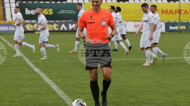 Съдията Стоян Арсов ще ръководи двубоя между Лудогорец и ЦСКА 1948 от 28-ия кръг на Първа лига