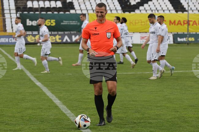 Съдията Стоян Арсов ще ръководи двубоя между Лудогорец и ЦСКА 1948 от 28-ия кръг на Първа лига