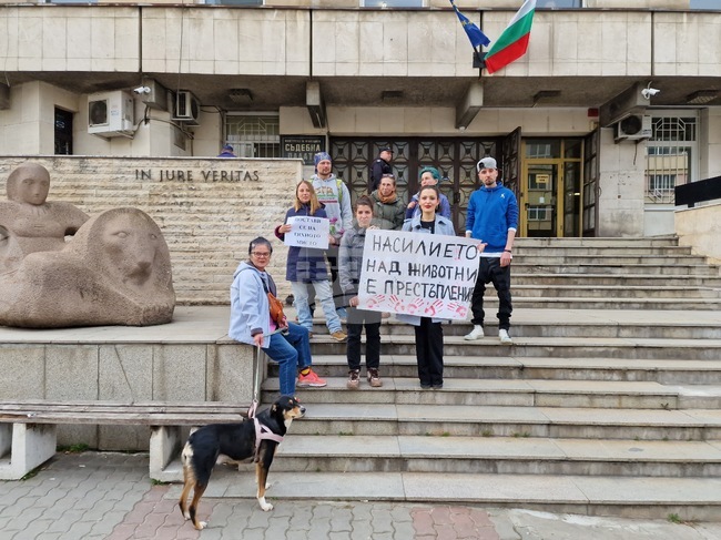 Великотърновци се включиха и във втория национален протест в защита на животните